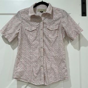 Pearl snap western shirt.